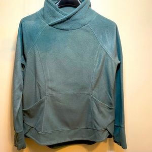 Xersion Green Fleece Sweater Size Small
